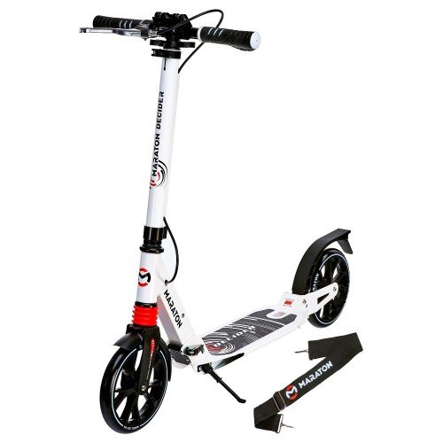 Самокат двухколесный Maraton Decider 2020 белый
