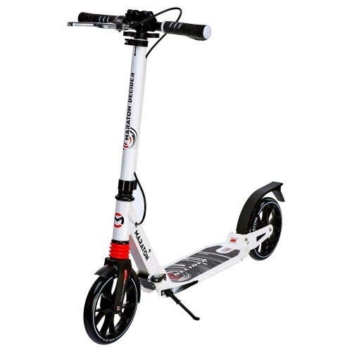 Самокат двухколесный Maraton Decider 2020 белый