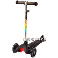 Самокат детский ScooteX Mini Color черный