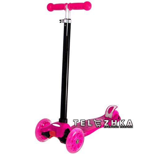 Самокат детский ScooteX Scooter Maxi 98 розовый