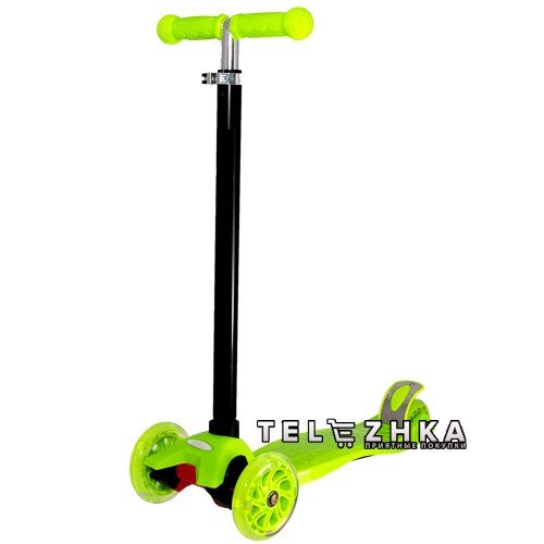 Самокат детский ScooteX Scooter Maxi 98 зеленый