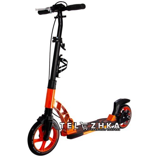 Самокат двухколесный ScooteX Scooter Master Disc оранжевый