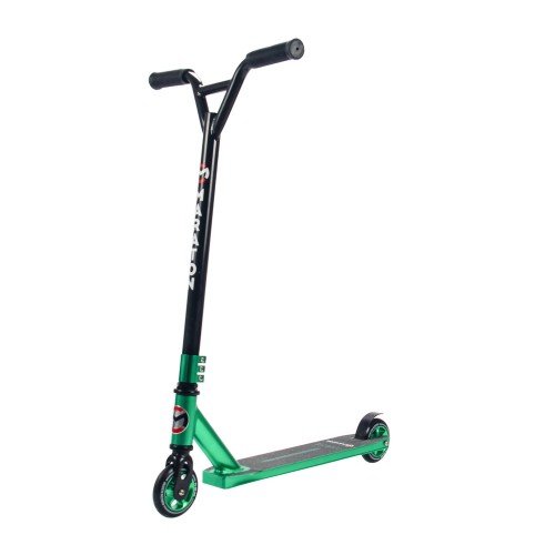 Самокат трюковый экстремальный Maraton Trixx зеленый