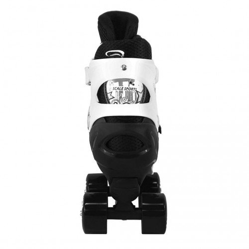 Раздвижные ролики квады Scale Sports 34-38 черный