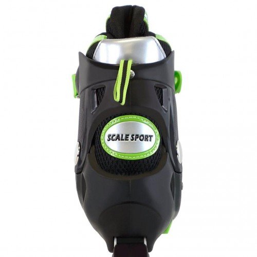 Роликовые коньки раздвижные Scale Sports XL LF 0835 41-44 зеленый