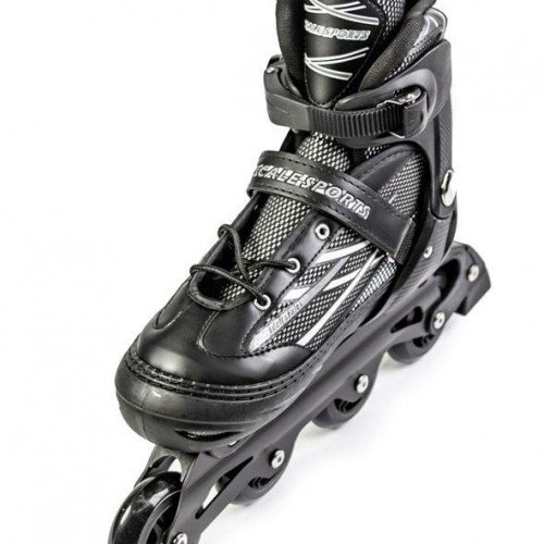 Роликовые коньки раздвижные Scale Sports XL LF 935 41-44 черный