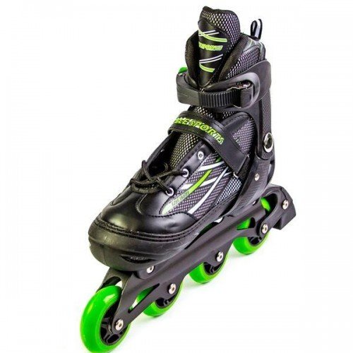 Роликовые коньки раздвижные Scale Sports XL LF 935 41-44 зеленый