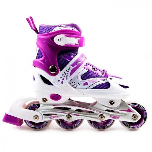 Роликовые коньки раздвижные SkateX Drift 28-33 фиолетовый