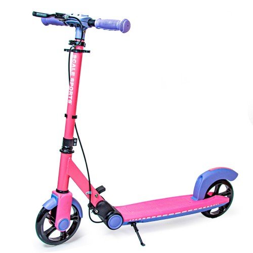 Самокат двухколесный Scale Sports Scooter SS-19 розовый